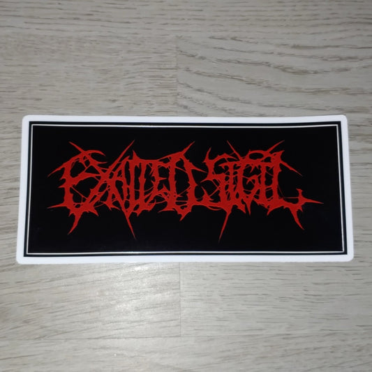 Exalted Sigil 'Red and Black' Vinyl Sticker